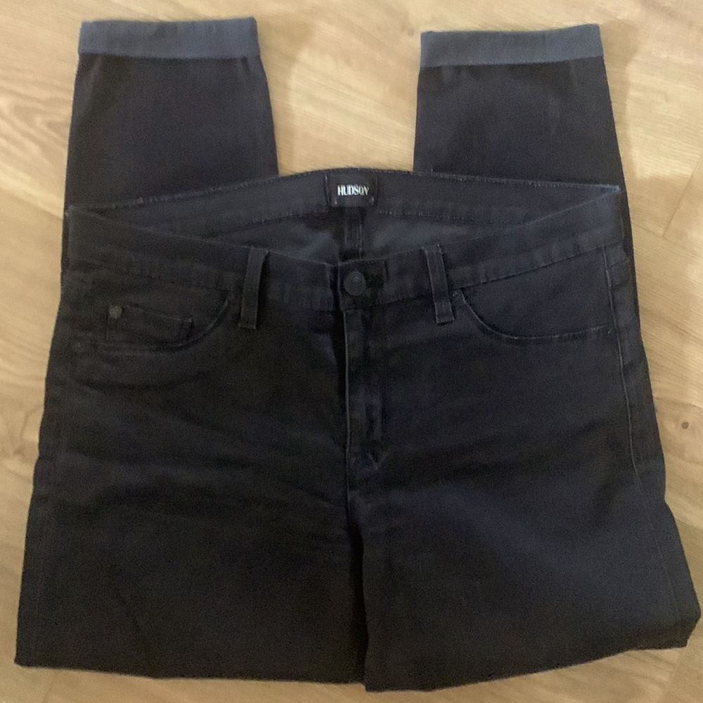 Hudson Harmon crop super skinny cuff size 31